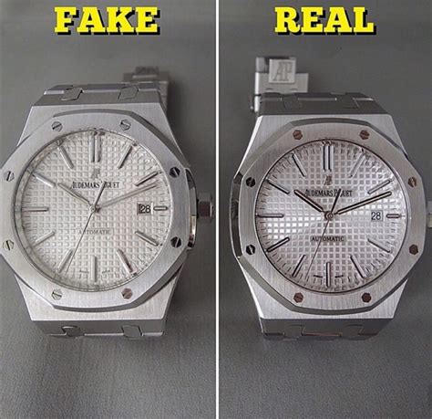 back audemars piguet royal oak fake vs real|authentic audemars piguet royal oak.